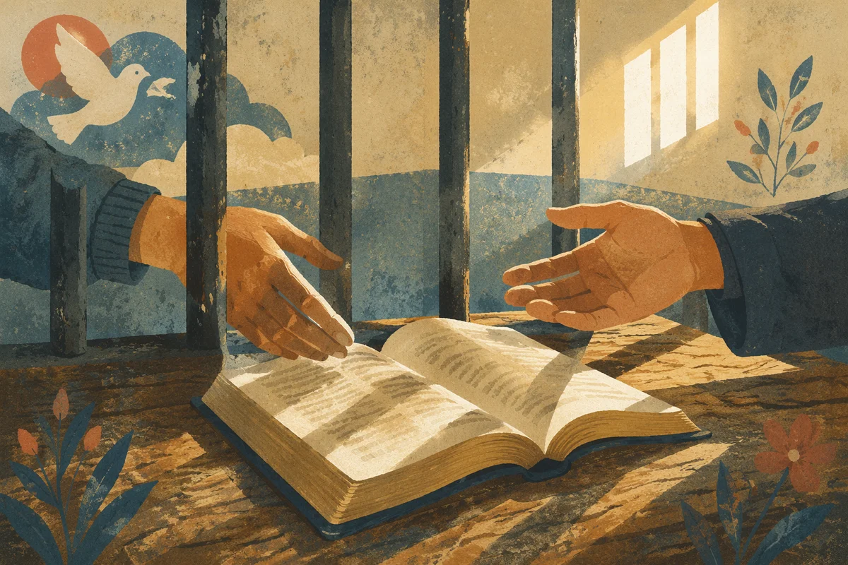 Hope Through Prison Bars and Bible