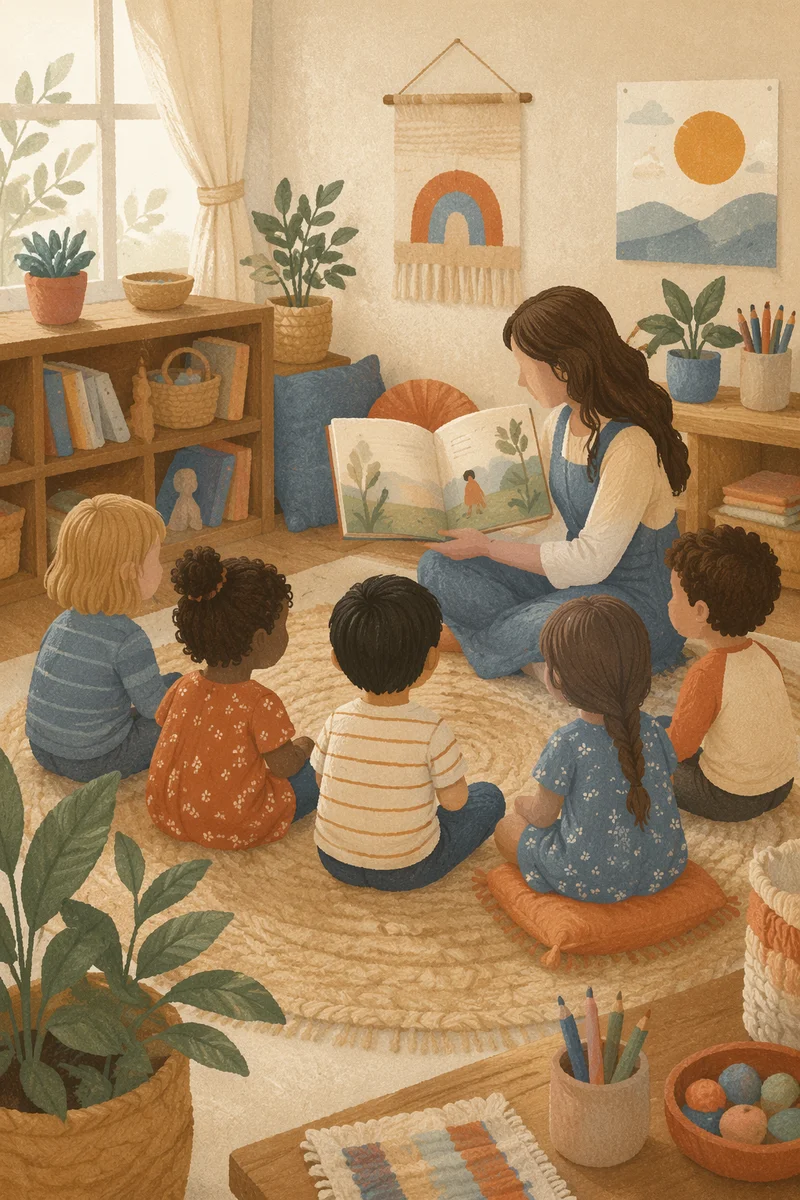 Cozy Classroom Story Time Circle