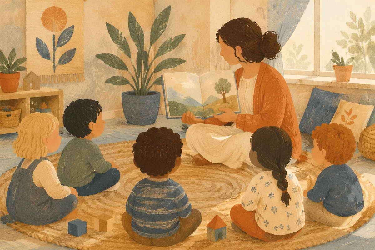 Cozy Classroom Story Time Circle
