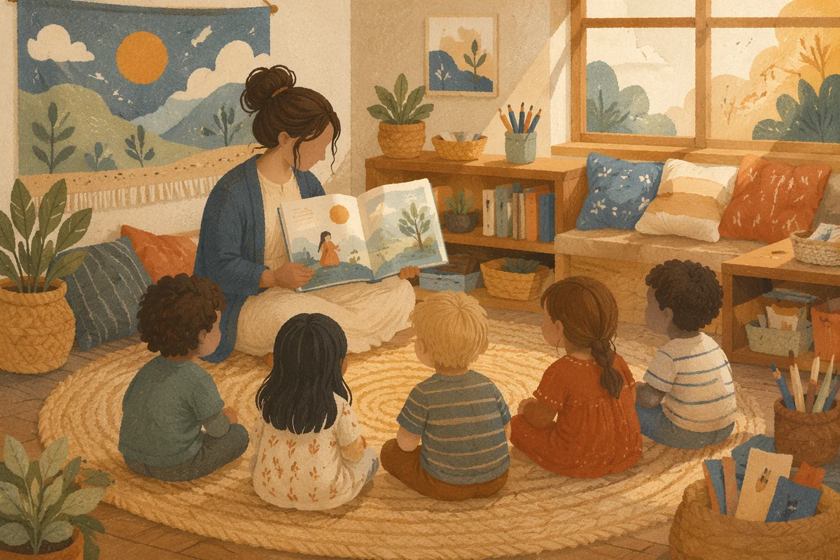 Peaceful Classroom Story Time Circle