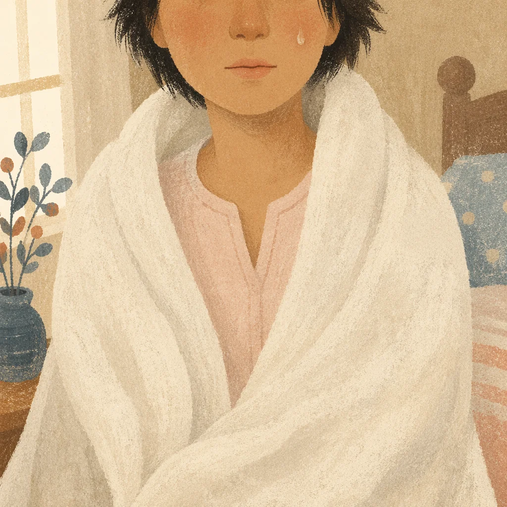 Close-Up Tear and Quiet Comfort