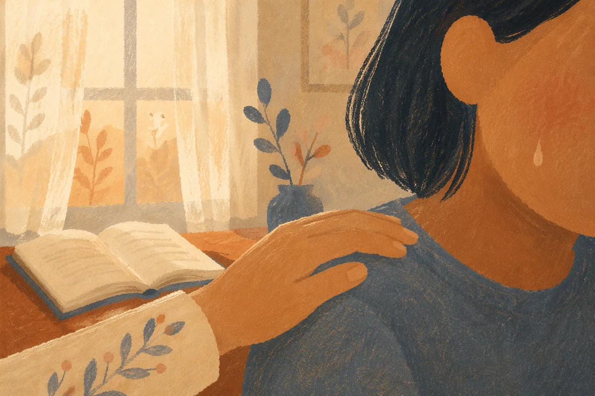 Single Tear and Gentle Comfort