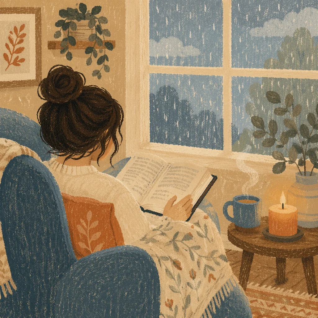 Cozy Morning Bible Quiet Time