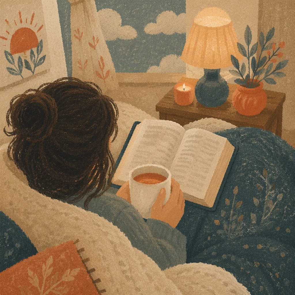 Cozy Morning Bible Devotion with Tea
