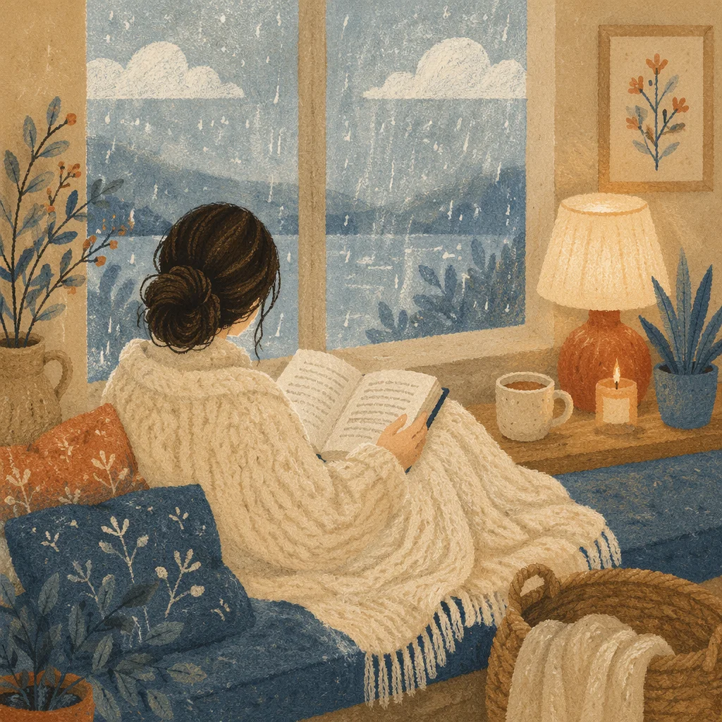 Cozy Morning Bible Quiet Time