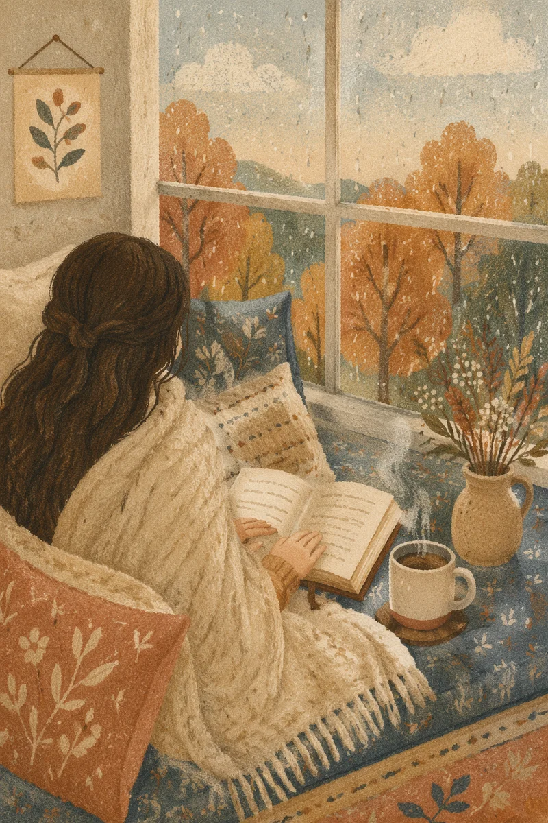 Cozy Morning Bible Quiet Time