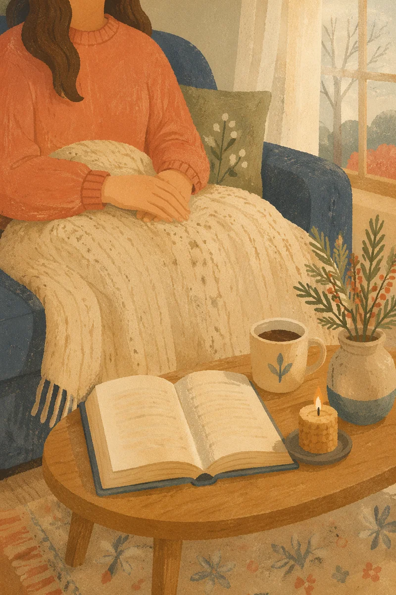 Cozy Morning Bible Quiet Time
