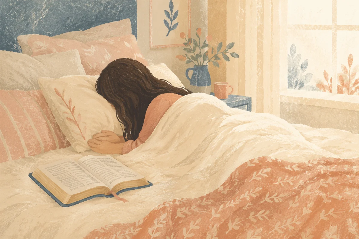 Cozy Morning Bible Quiet Time