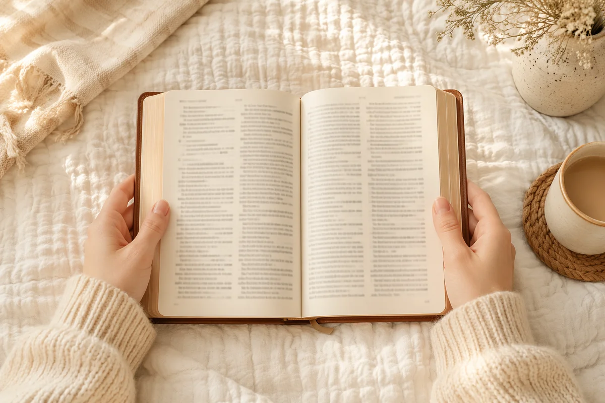 Cozy Morning Bible Quiet Time