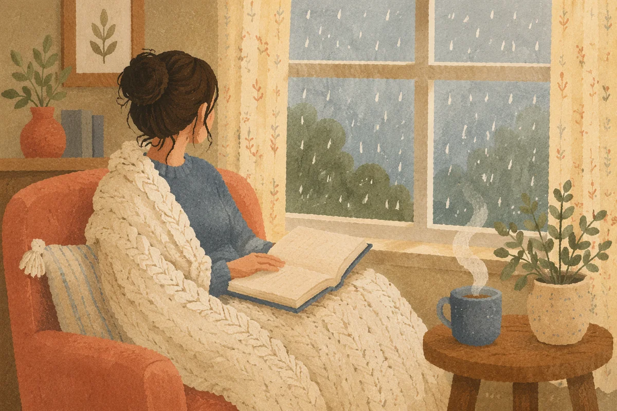Cozy Morning Bible Quiet Time