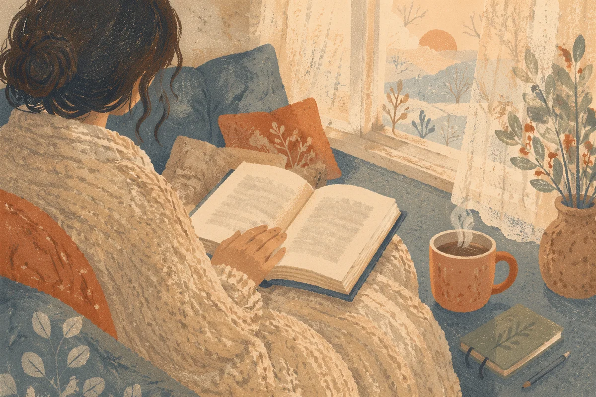 Cozy Morning Bible Quiet Time
