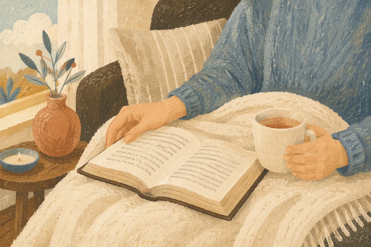 Cozy Morning Bible Quiet Time