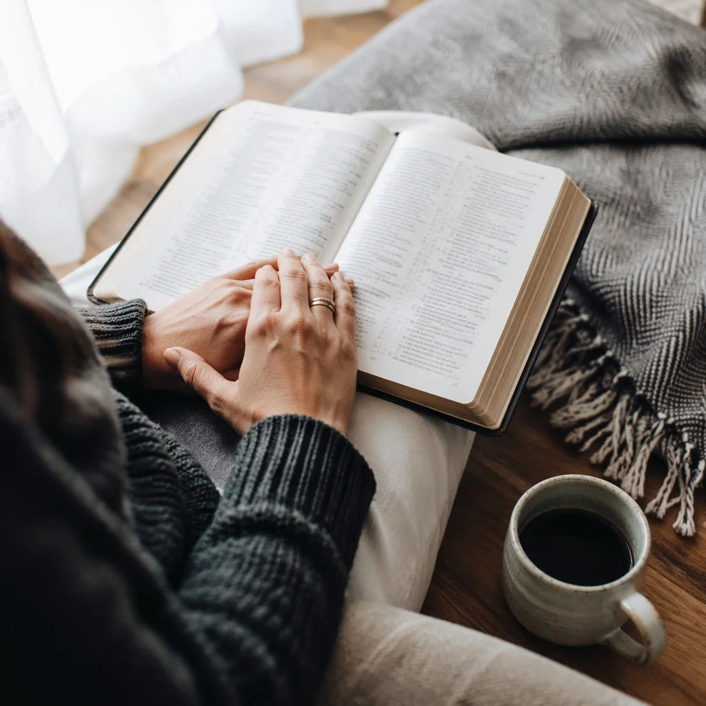 Cozy Morning Bible Quiet Time