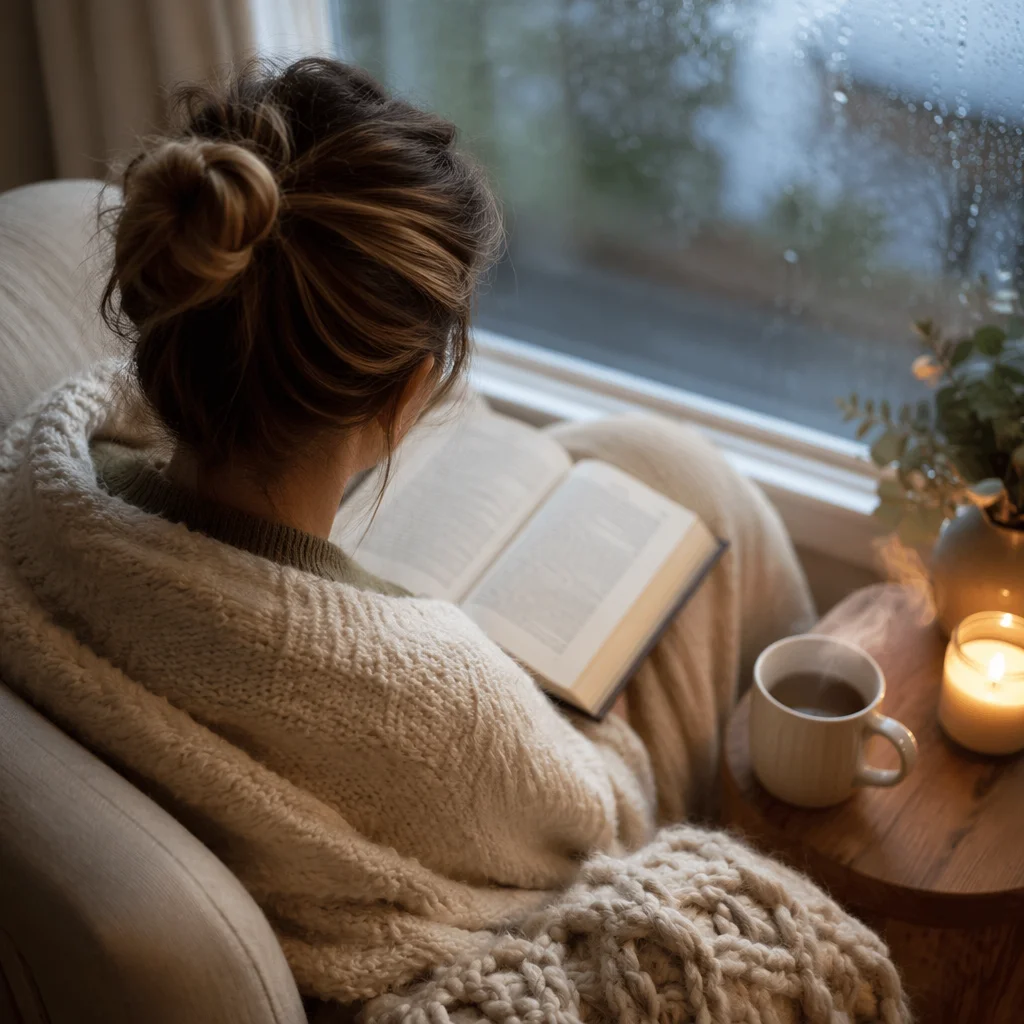 Cozy Morning Bible Quiet Time