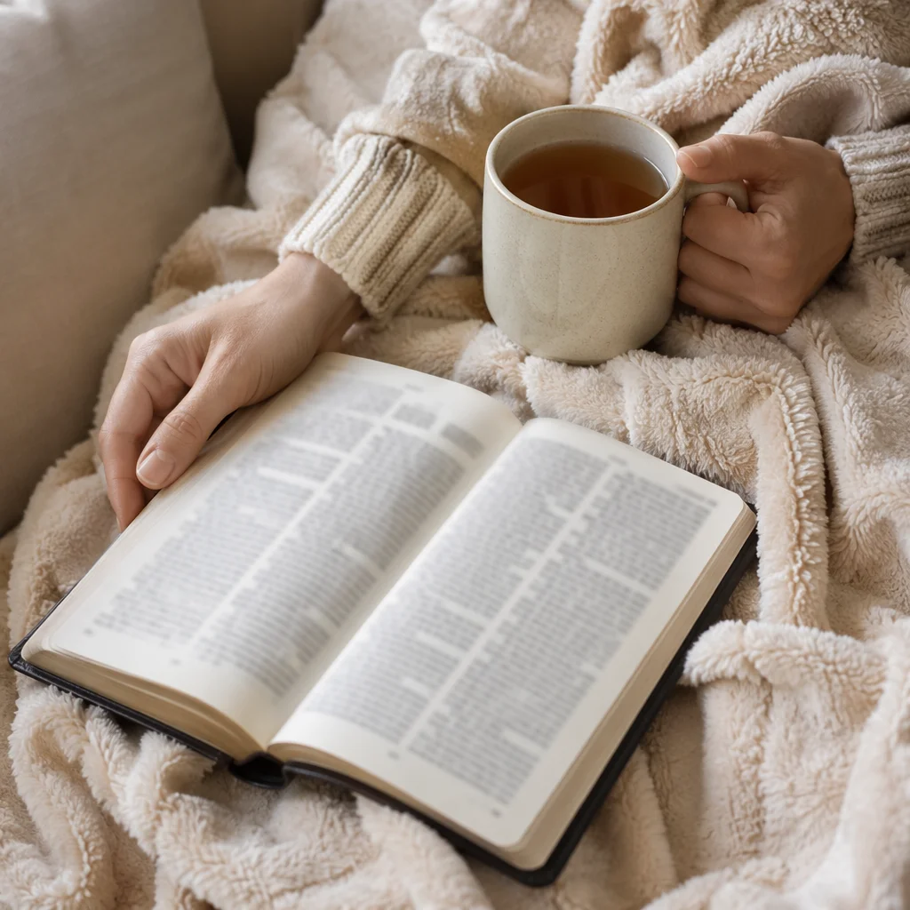 Cozy Morning Bible Quiet Time