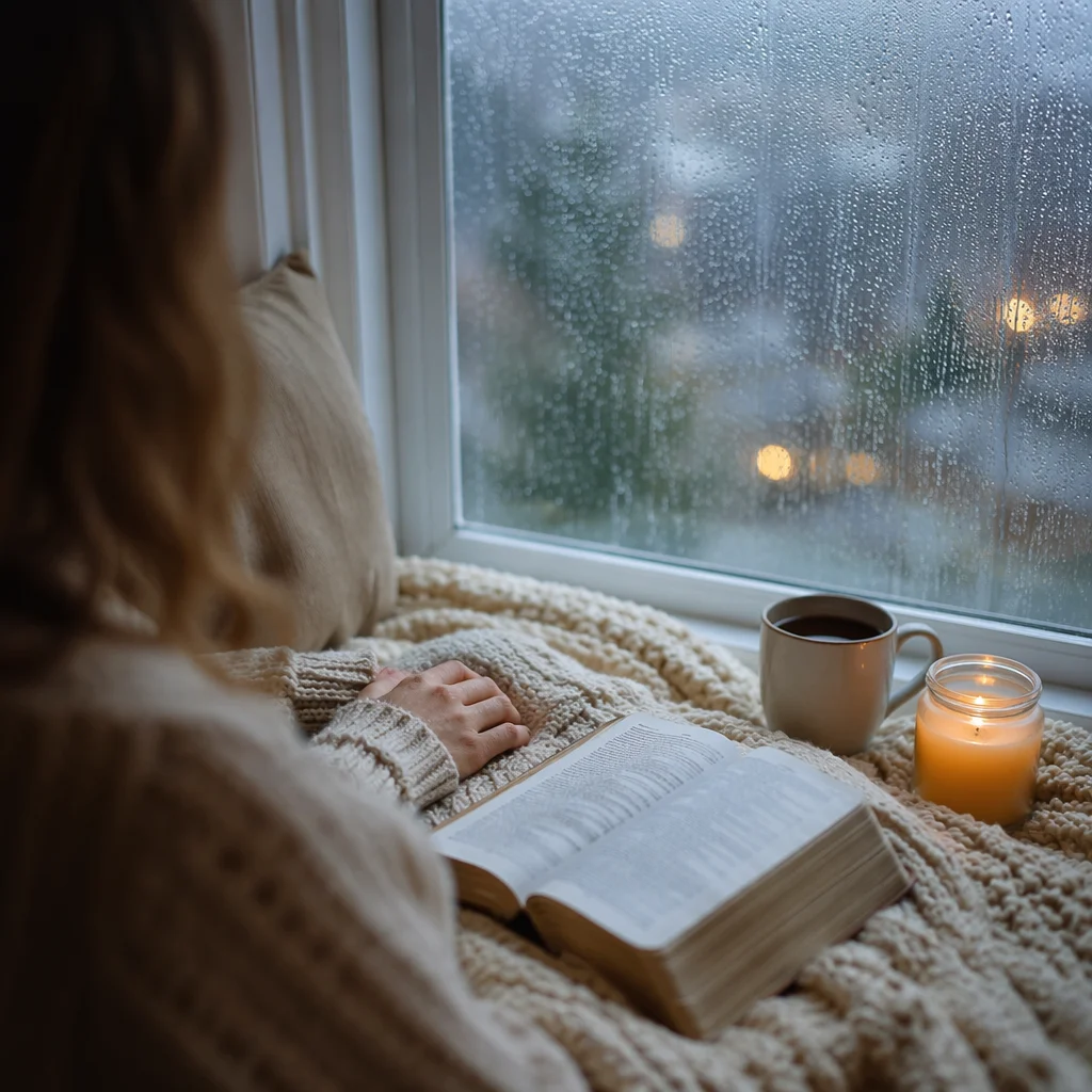 Cozy Morning Bible Quiet Time