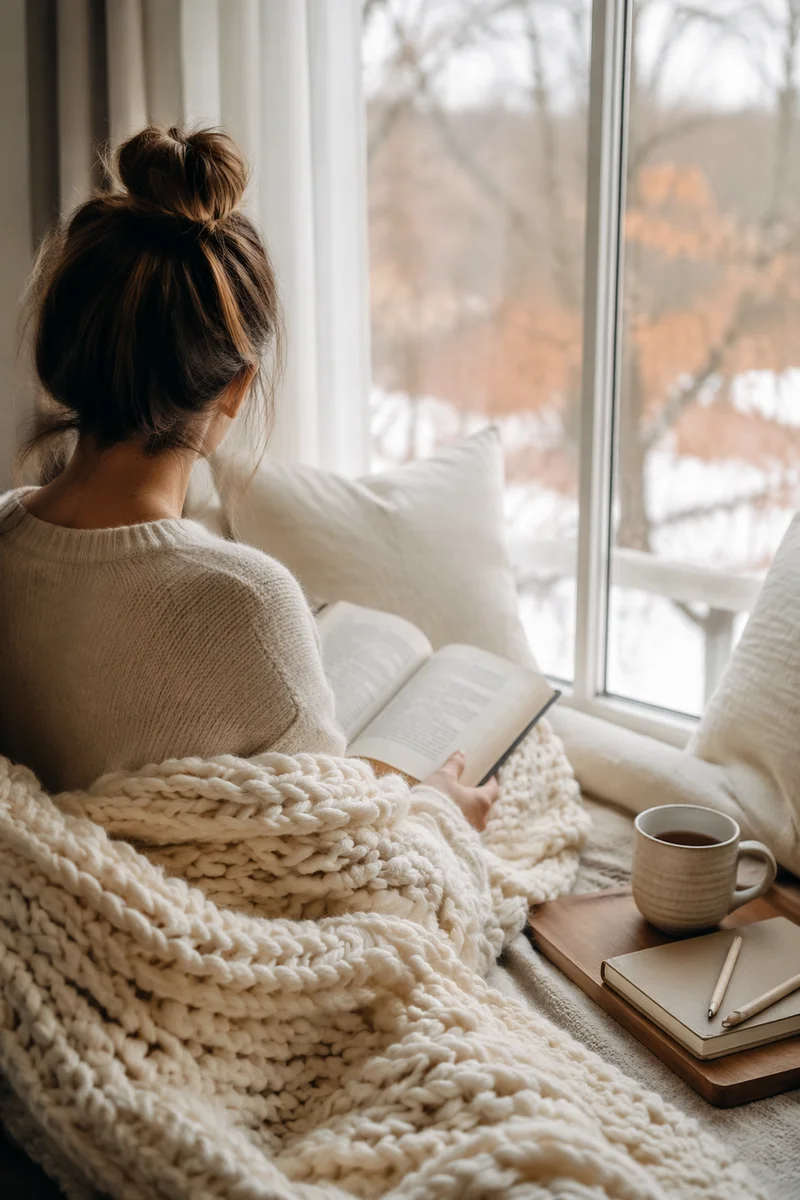 Cozy Morning Bible Quiet Time