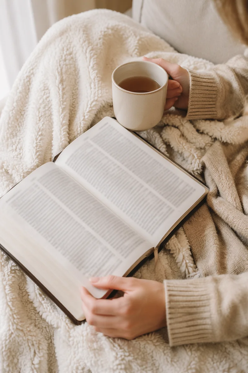 Cozy Morning Bible Quiet Time