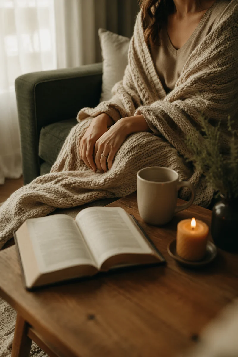 Cozy Morning Bible Quiet Time
