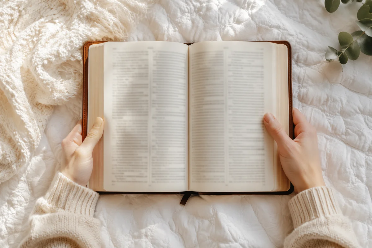 Cozy Morning Bible Quiet Time