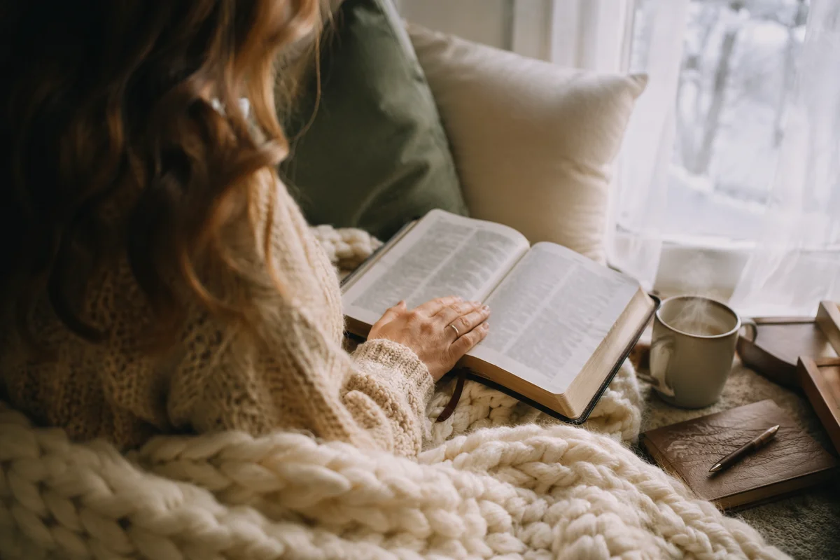 Cozy Morning Bible Quiet Time