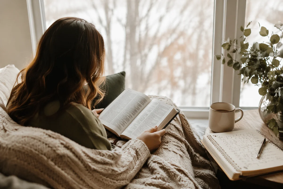 Cozy Morning Bible Quiet Time
