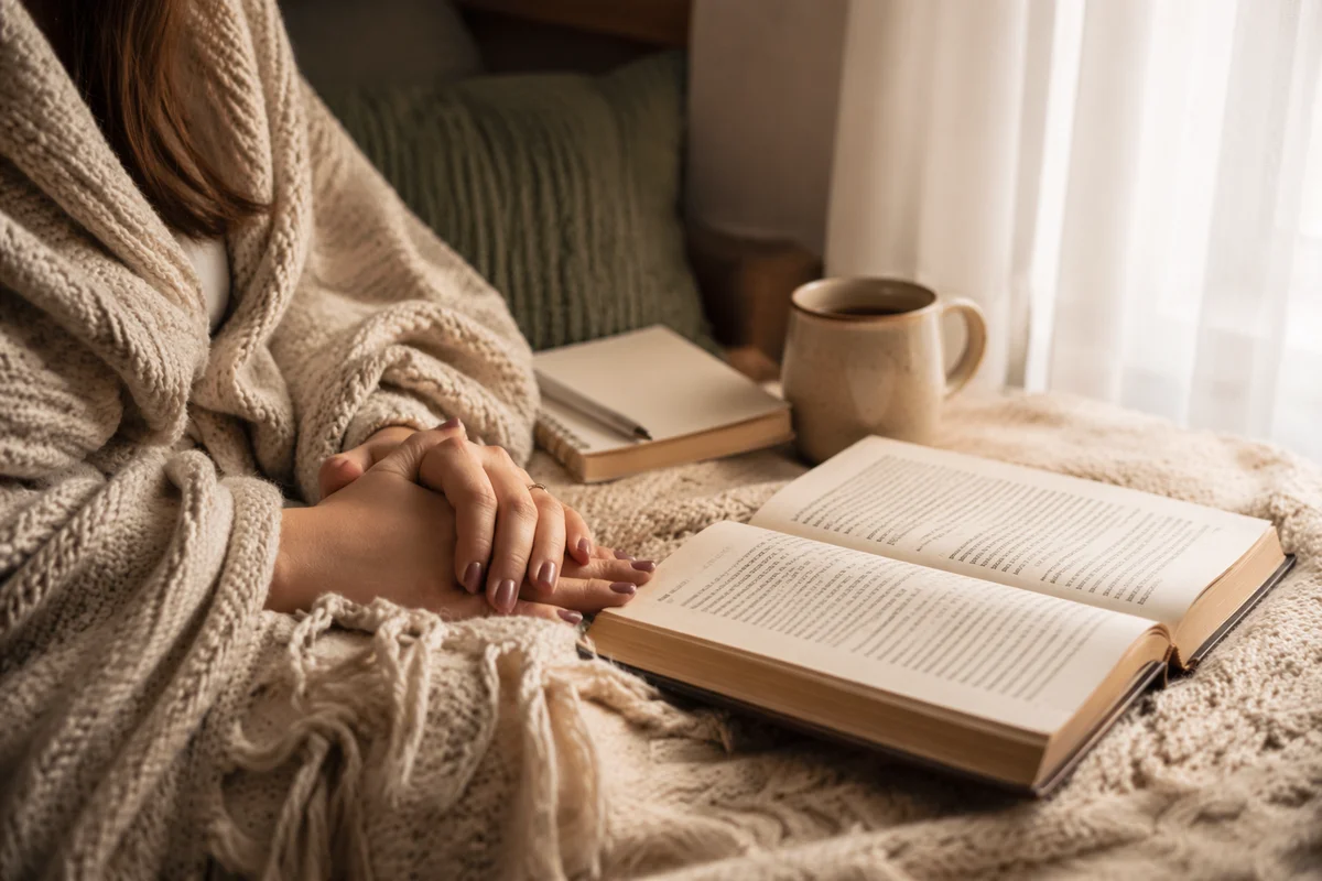 Cozy Morning Bible Quiet Time