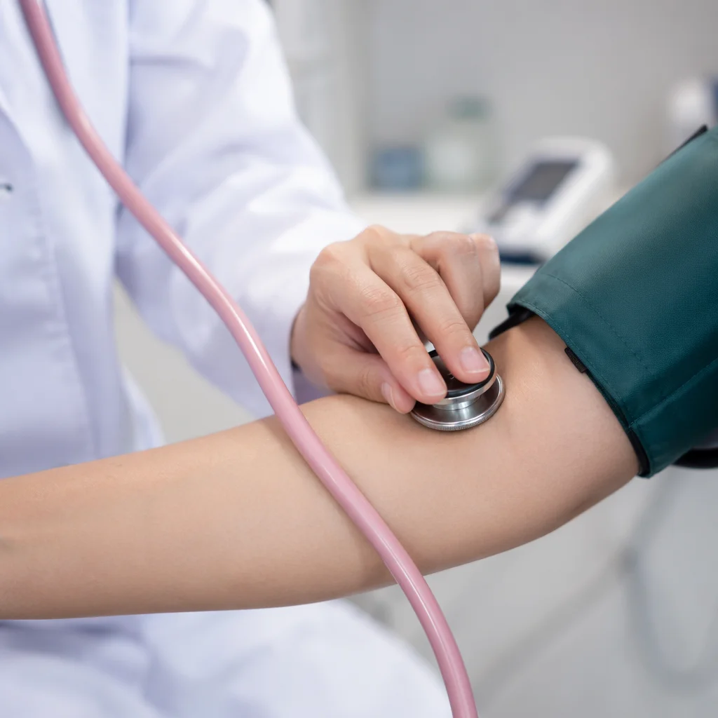 Routine Blood Pressure Check in Clinic