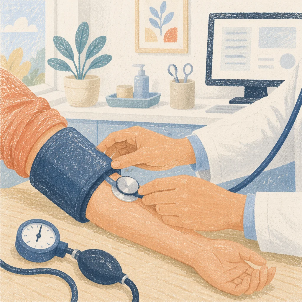 Routine Blood Pressure Check in Clinic