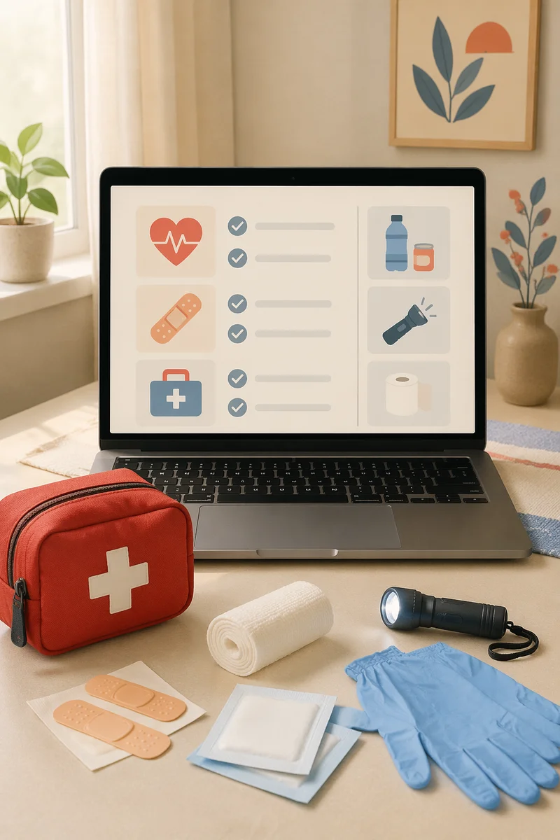 Calm Home Office First Aid Supplies