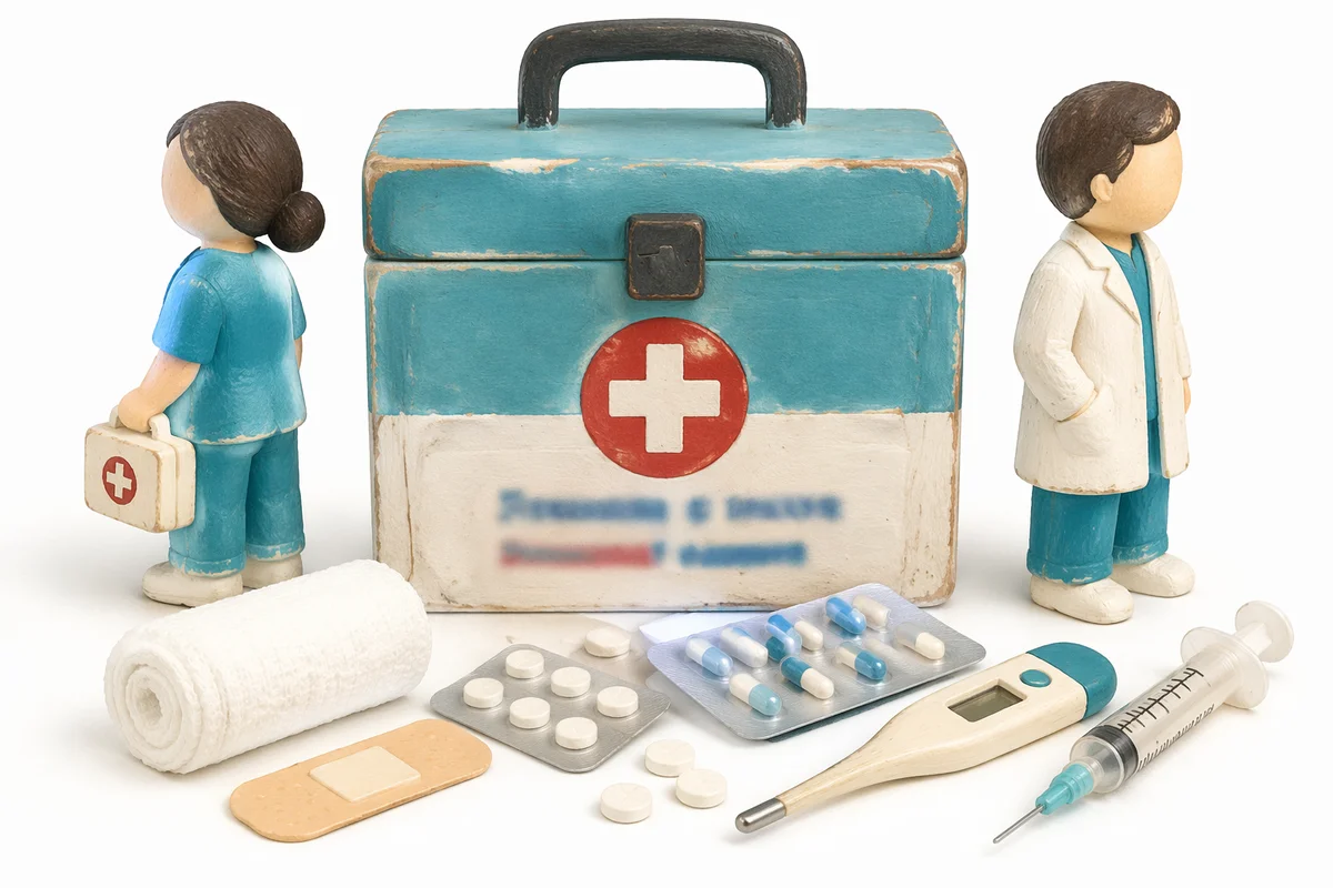 First Aid Kit with Emergency Medical Supplies