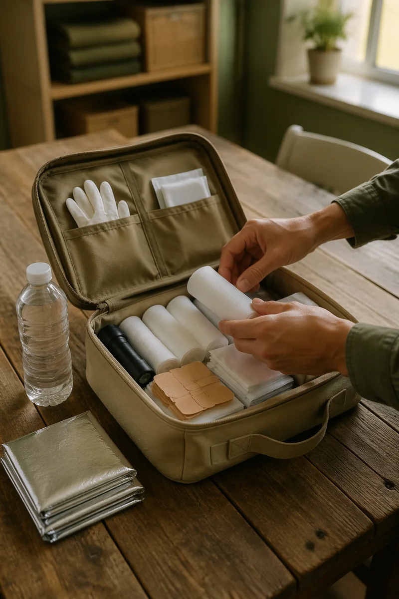 Organized First Aid Kit for Community Care
