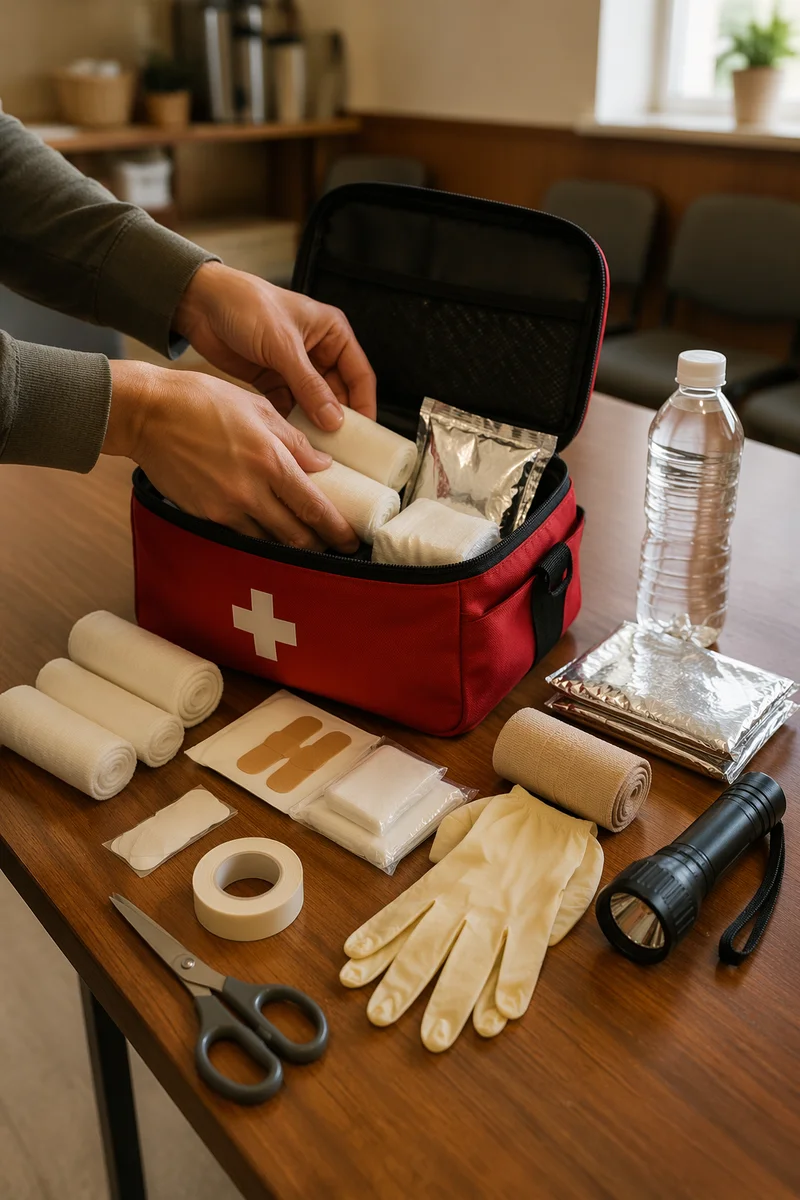 Prepared First Aid Kit for Community Care
