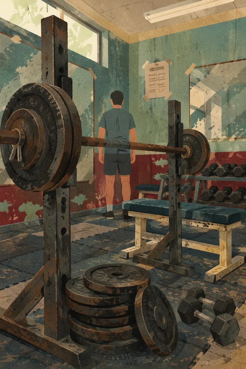 Rehabilitation Gym Free Weight Training Station