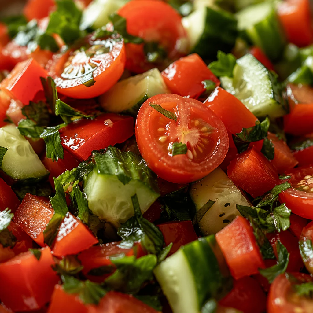 Fresh Vegetable Salad for Healthy Wellness