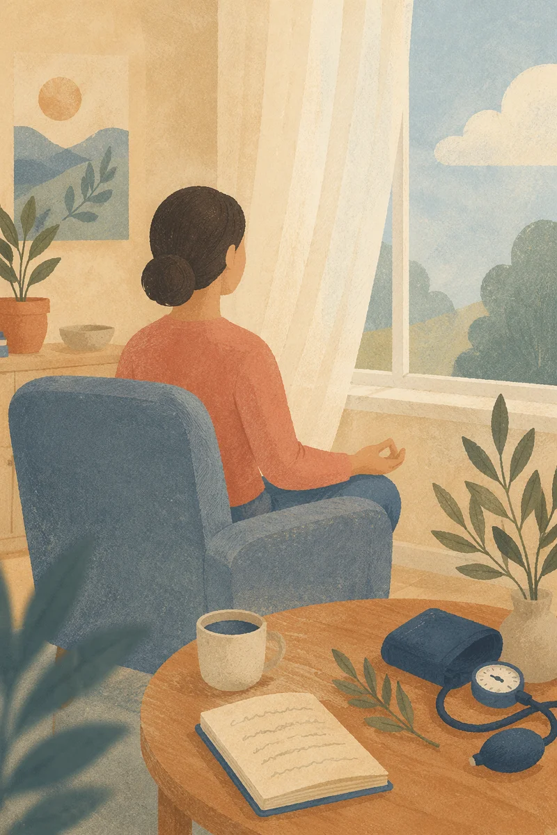 Mindful Self Care in Clinic Wellness Room