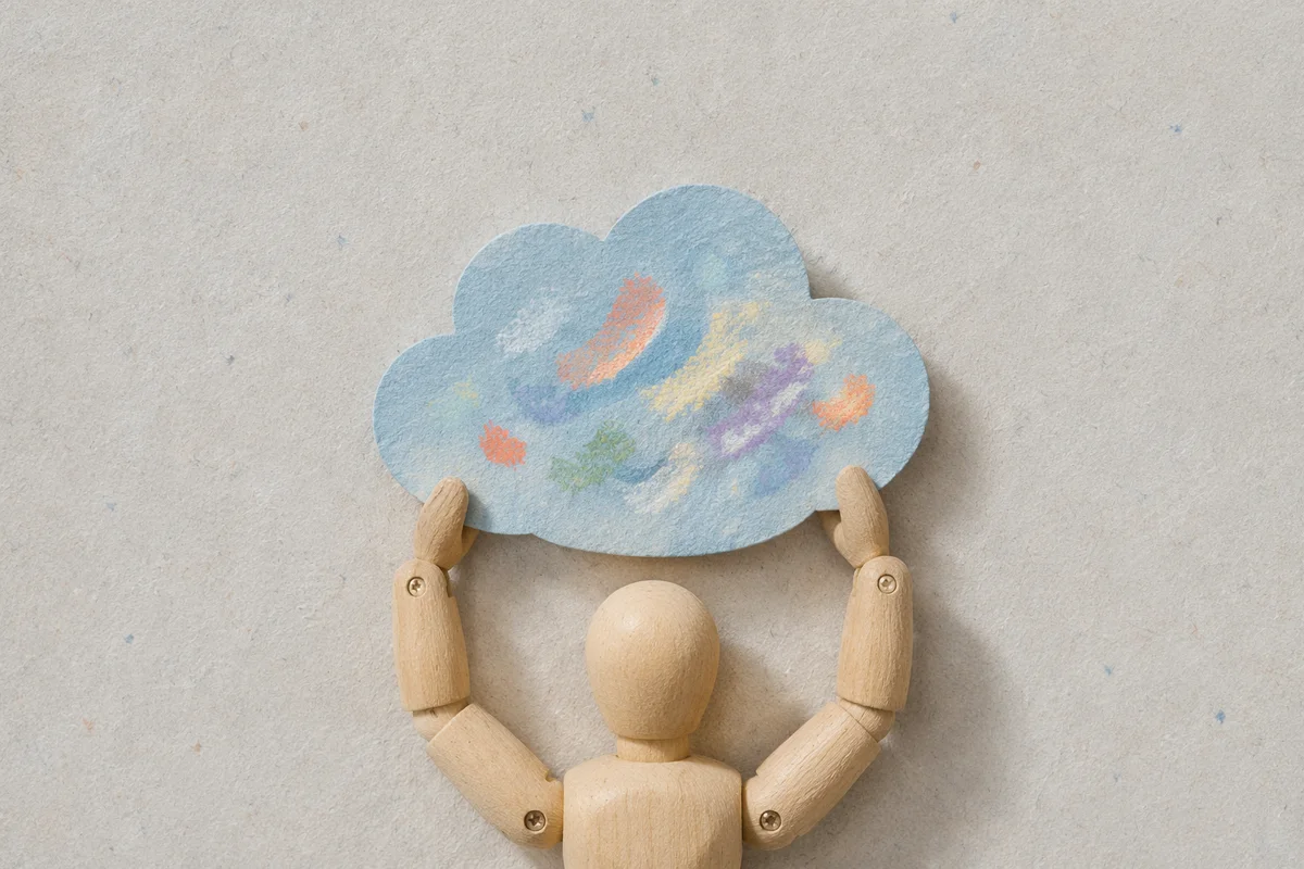 Calm Mindfulness Self Care Cloud Concept