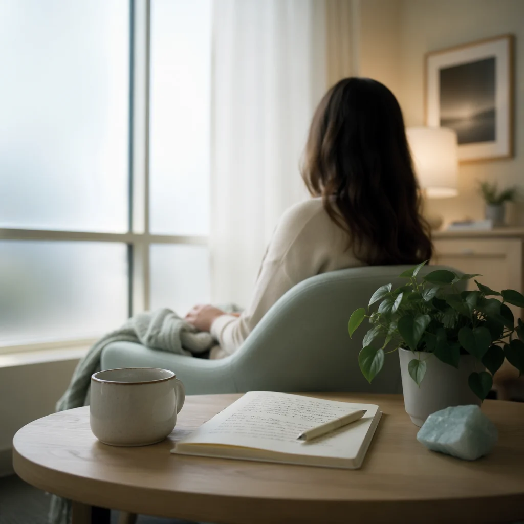 Calm Hospital Wellness Room for Mindfulness