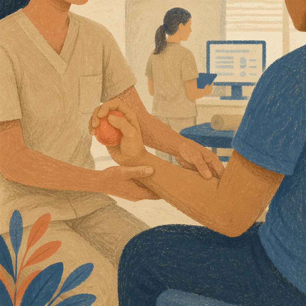 Guided Hand Therapy Rehabilitation in Clinic