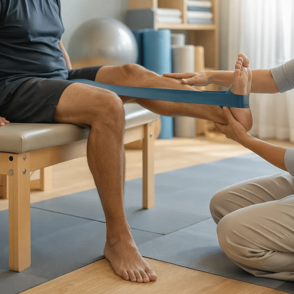 Physical Therapy Leg Rehabilitation Exercise