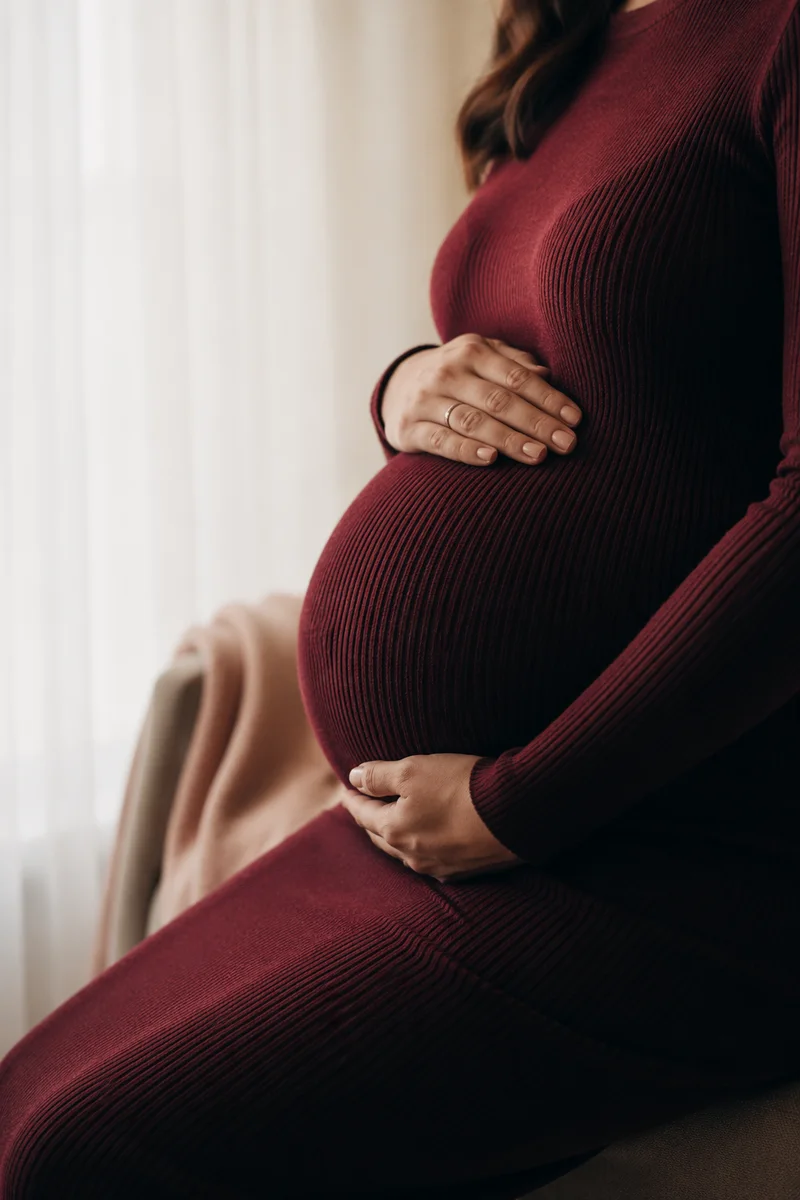 Tender Maternity Belly in Healthcare Consultation