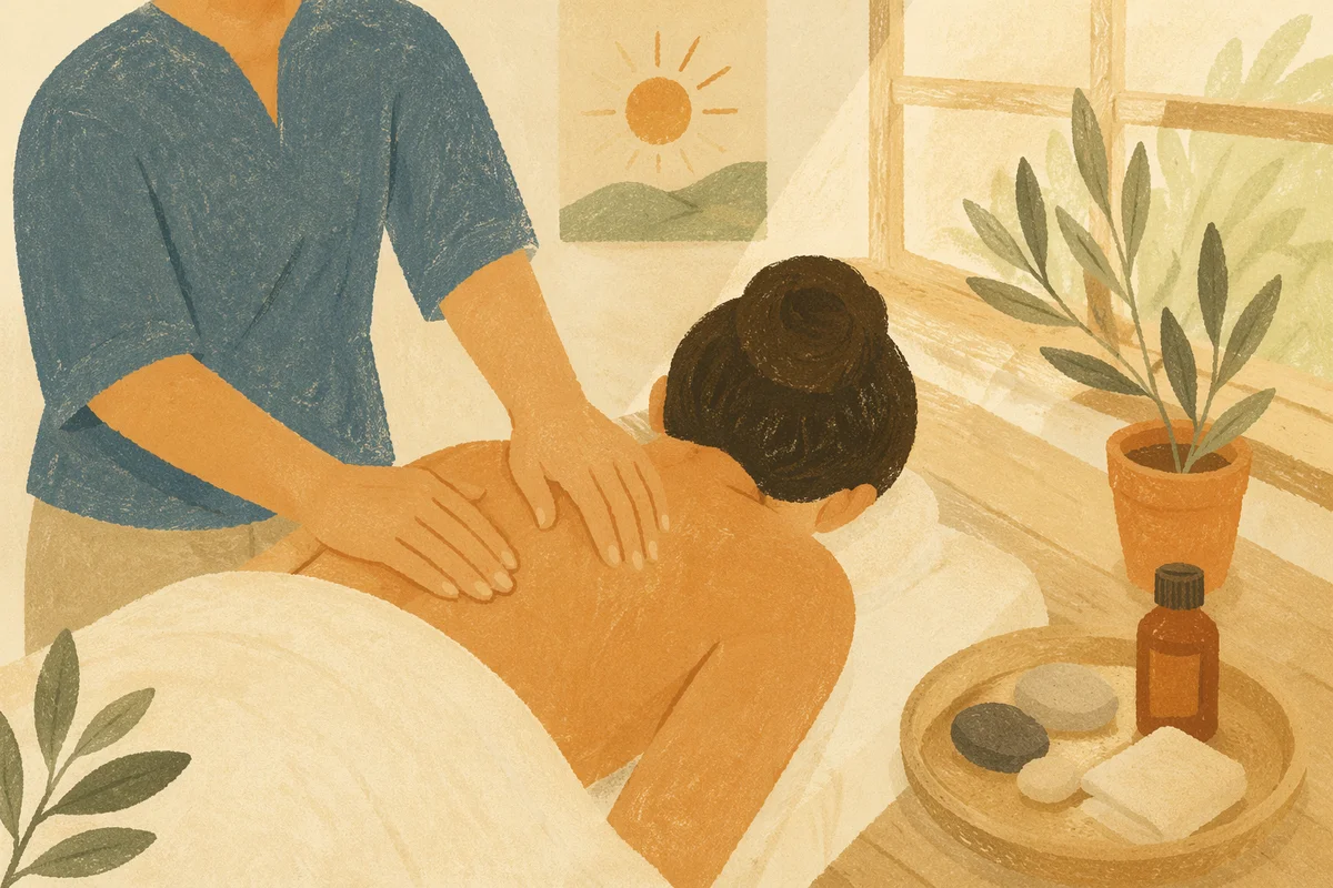 Serene Rehabilitation Spa Shoulder Massage
