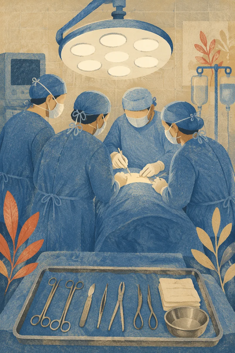 Surgical Team in Modern Operating Room