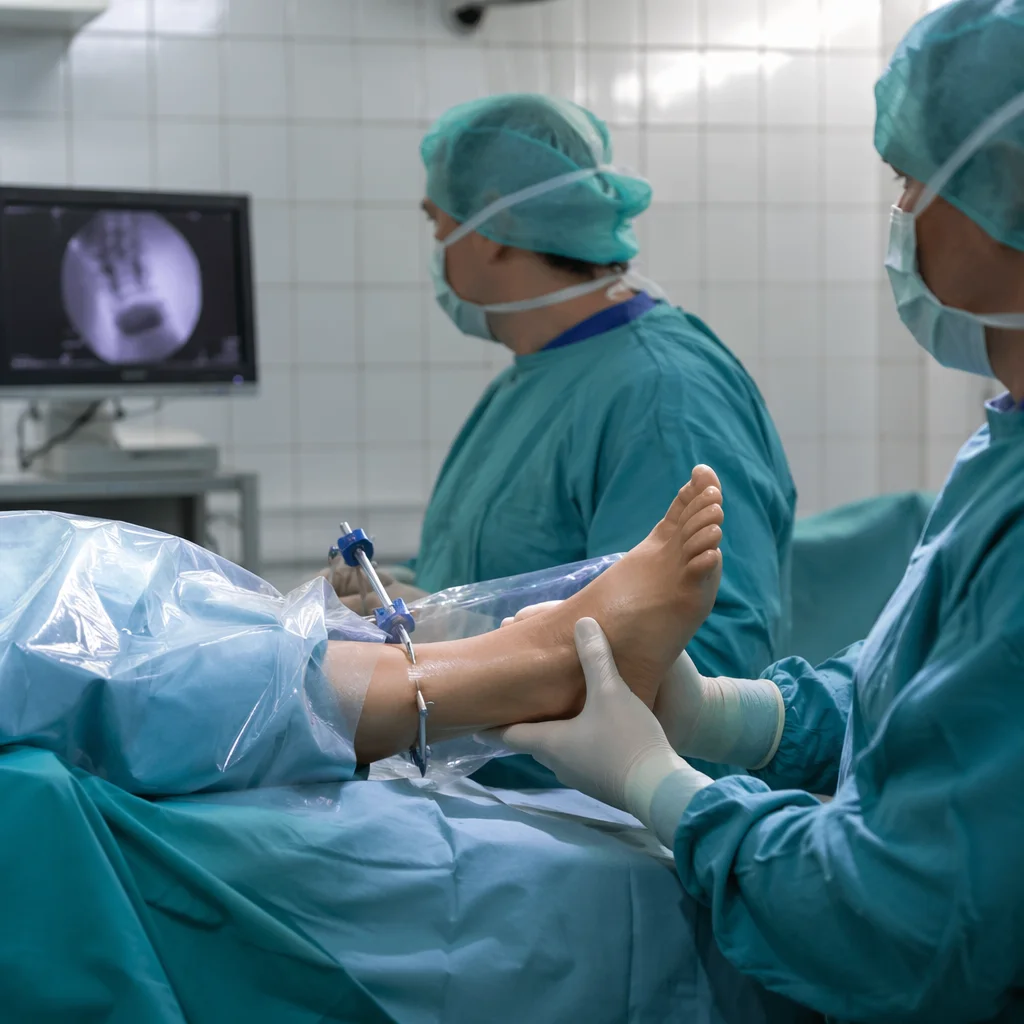 Orthopedic Surgery Team in Operating Room