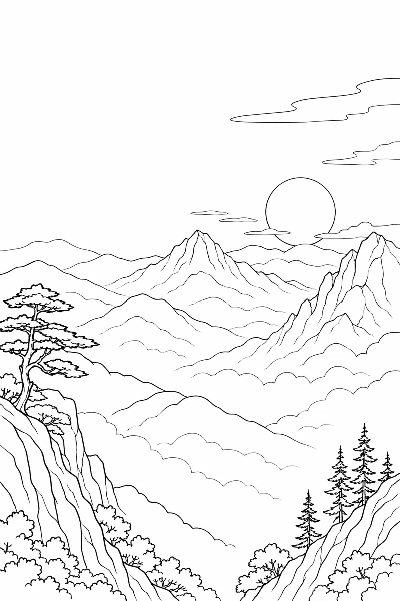 Mountain Background 5