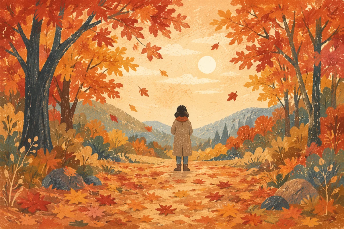 Prayerful Walk Through Autumn Woodland