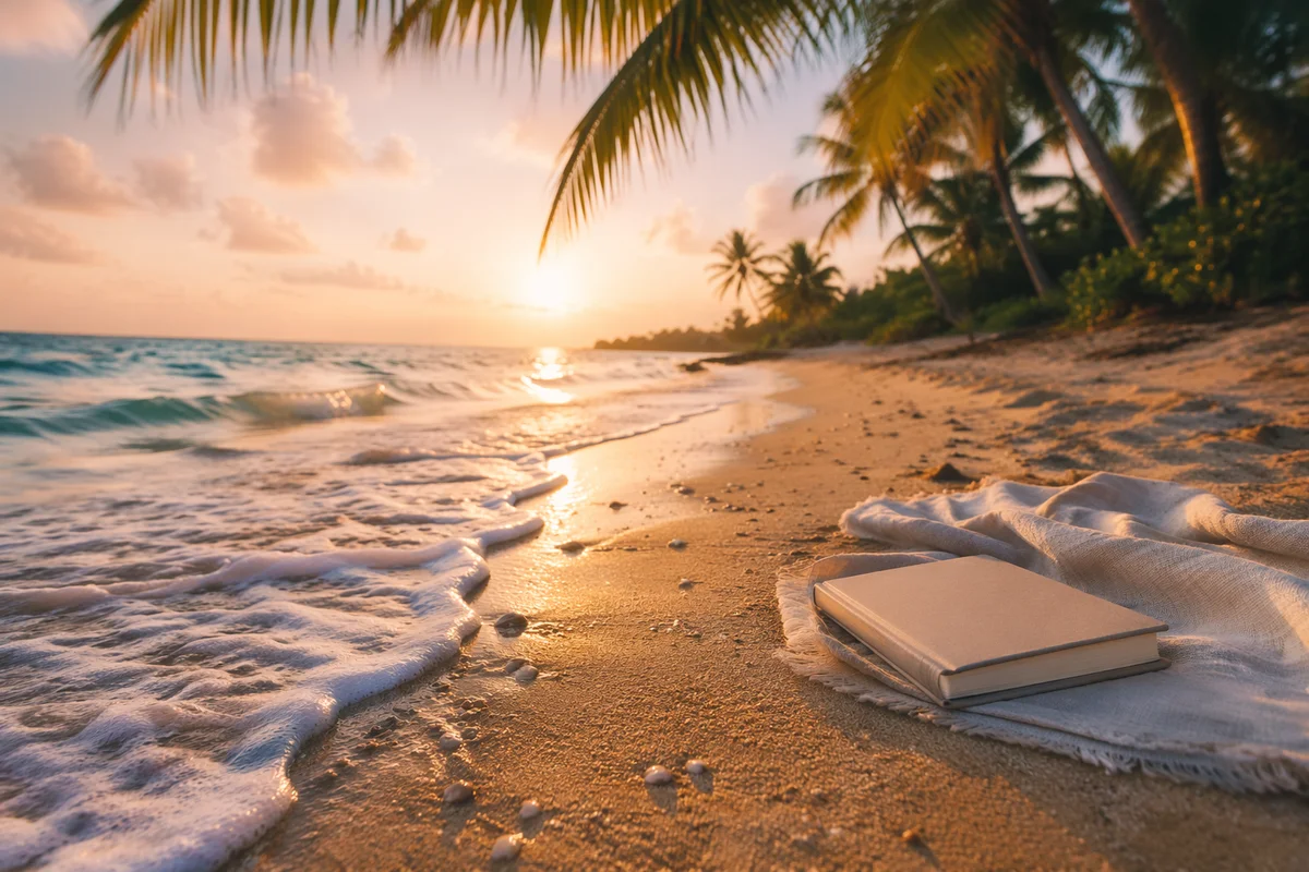 Peaceful Tropical Sunrise Beach Devotion