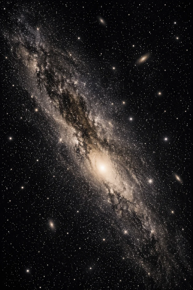 Vintage Starry Night Galaxy Sky