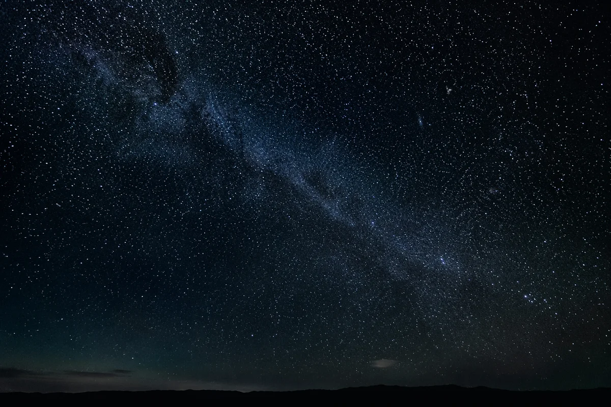 Star Filled Dark Wilderness Night Sky