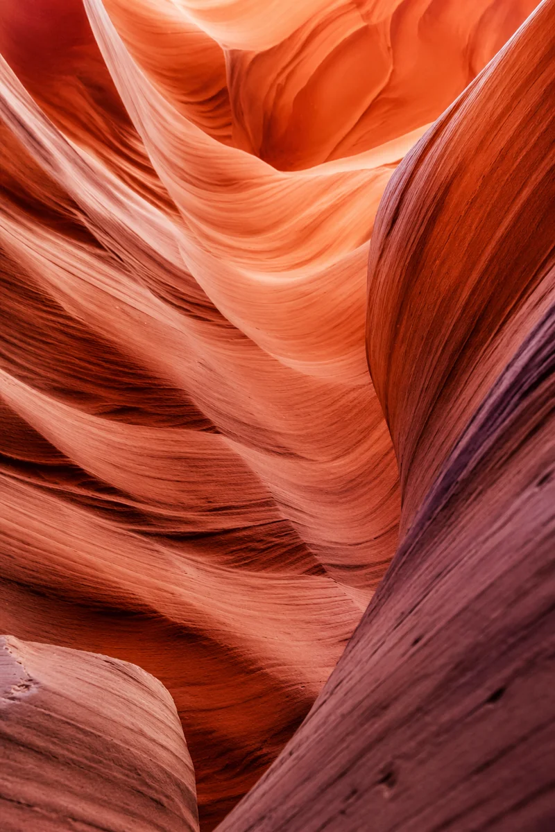 Layered Red Sandstone Canyon Wall Texture
